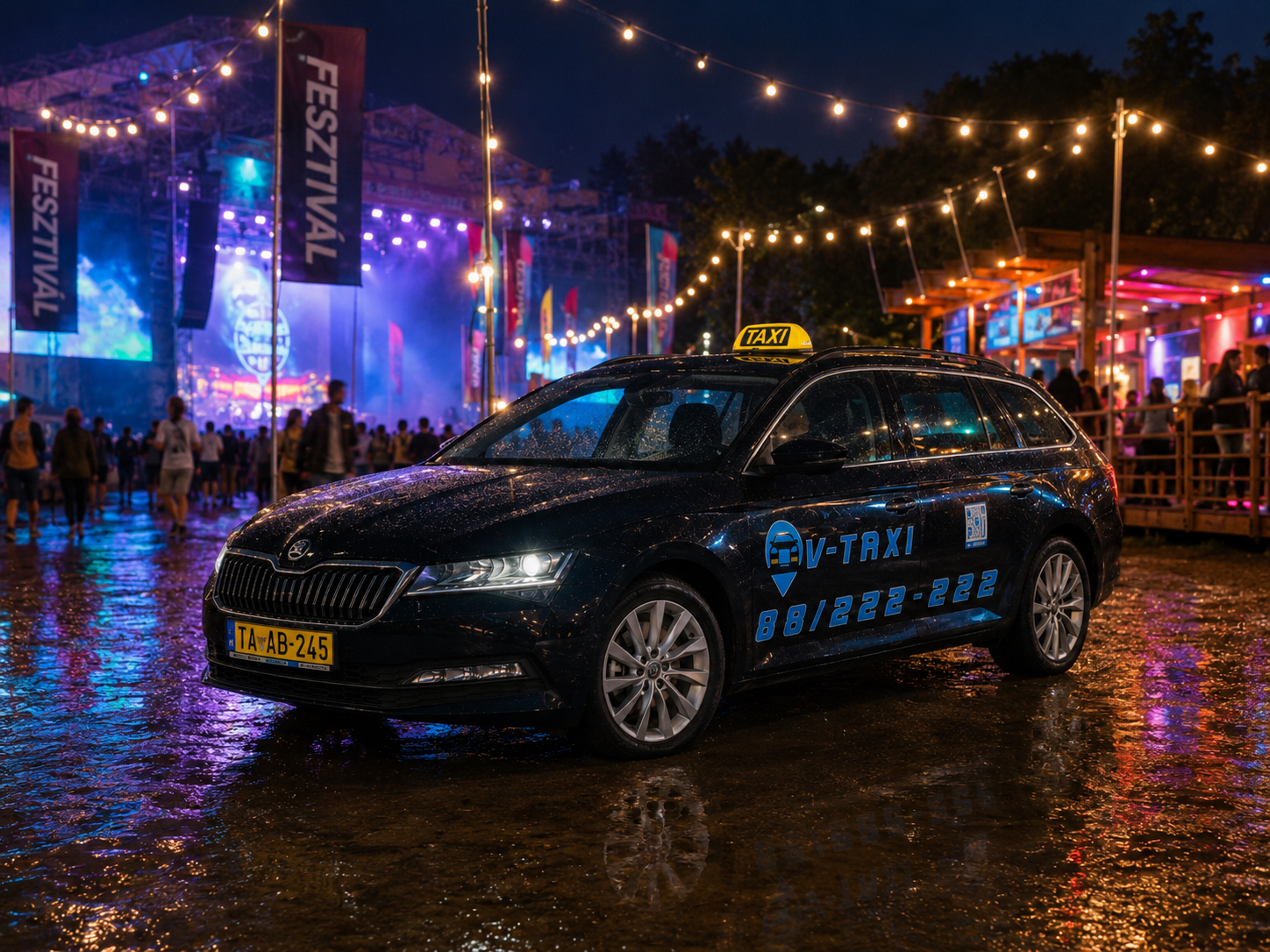 Fesztiváltaxi Veszprémben